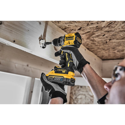 DEWALT DCD800H2T-QW Trapano avvitatore brushless 2 velocità con 2 batterie Powerstack 5.0Ah