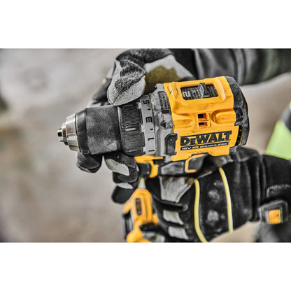 DEWALT DCD800H2T-QW Trapano avvitatore brushless 2 velocità con 2 batterie Powerstack 5.0Ah