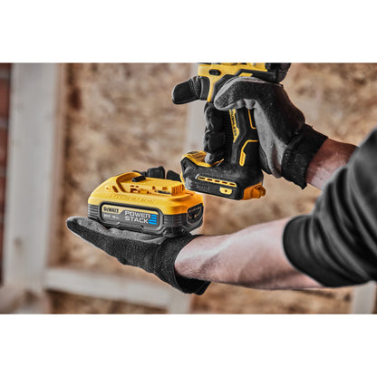 DEWALT DCD800H2T-QW Trapano avvitatore brushless 2 velocità con 2 batterie Powerstack 5.0Ah