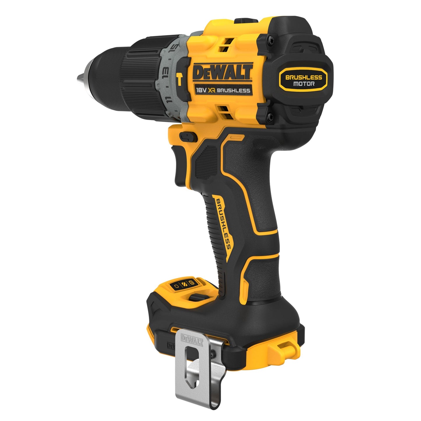 DEWALT DCD805NT-XJ 18V XR Brushless Hammer Drill Driver, Bare Battery