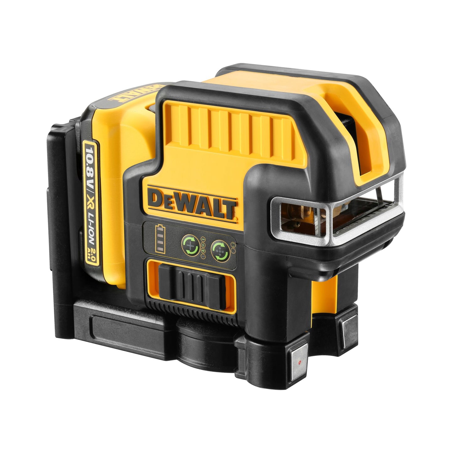 DEWALT DCE0822D1G-QW Tracciatore laser con raggio verde a 2 punti con 1 batteria 10.8V 2.0Ah, classe 2