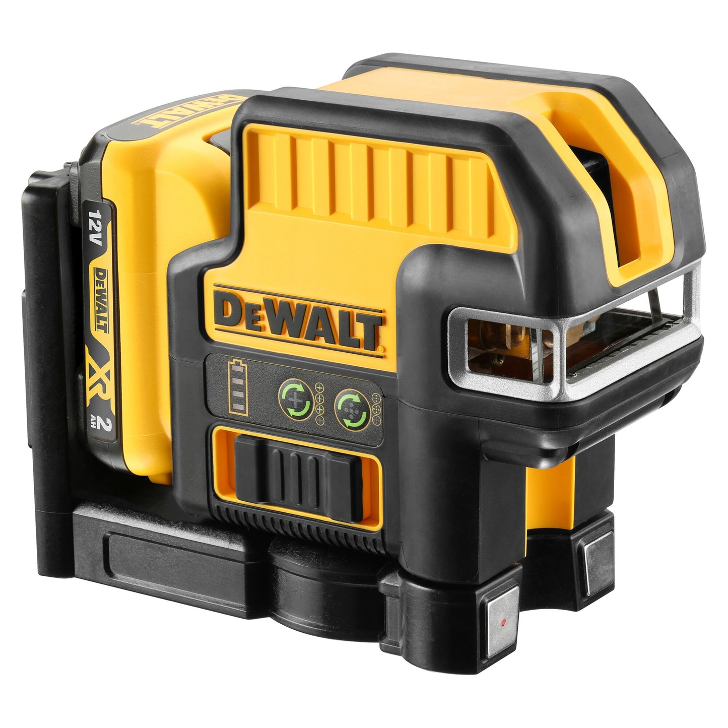 DEWALT DCE0825D1G-QW 12V XR 5 Spot Cross Line Green Laser with 1 x 2.0Ah Lithium Ion battery
