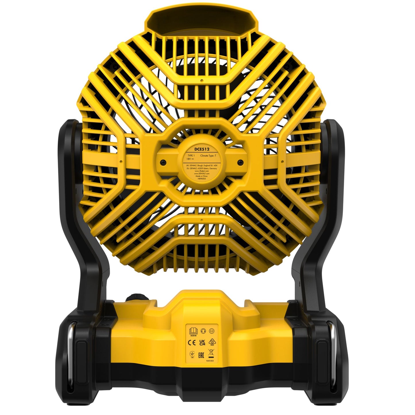 DEWALT DCE512N-XJ Ventilateur 18V, sans batterie ni chargeur