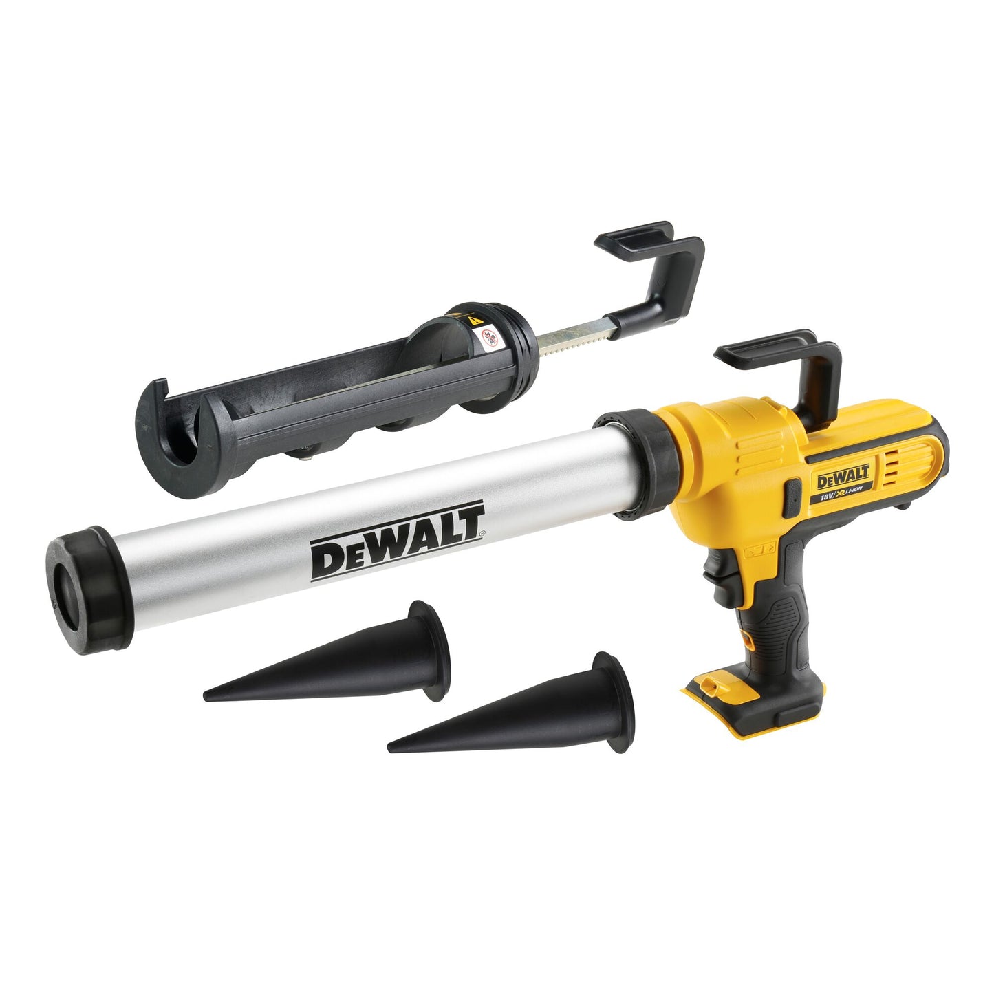 DEWALT DCE580N-XJ 18,0 Volt Akku-Kartuschenpistole für Folienbeutel, ohne Akku und Ladegerät