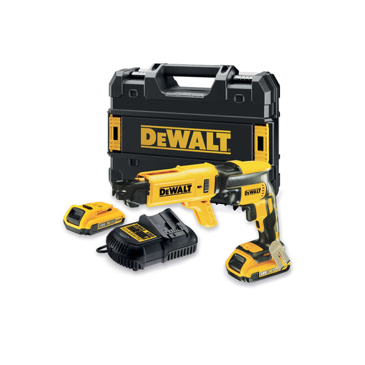 DEWALT DCF620D2K-QW Avvitatore per cartongesso 1/4" 18v 2.0Ah con meccanismo di caricamento