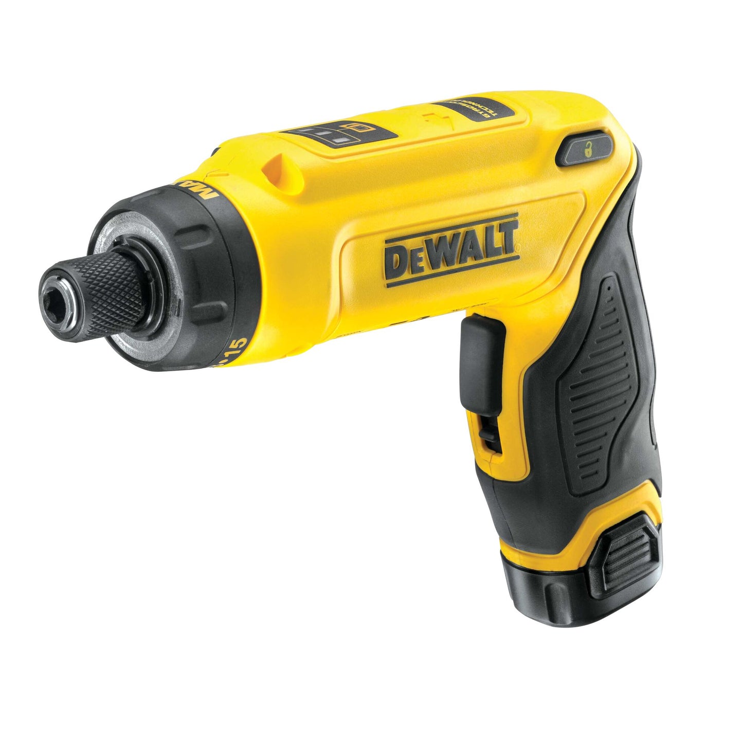 DEWALT DCF680G2-QW 7,2 Volt / 1 Ah Akku-Knickschrauber 1/4" Innensechskant