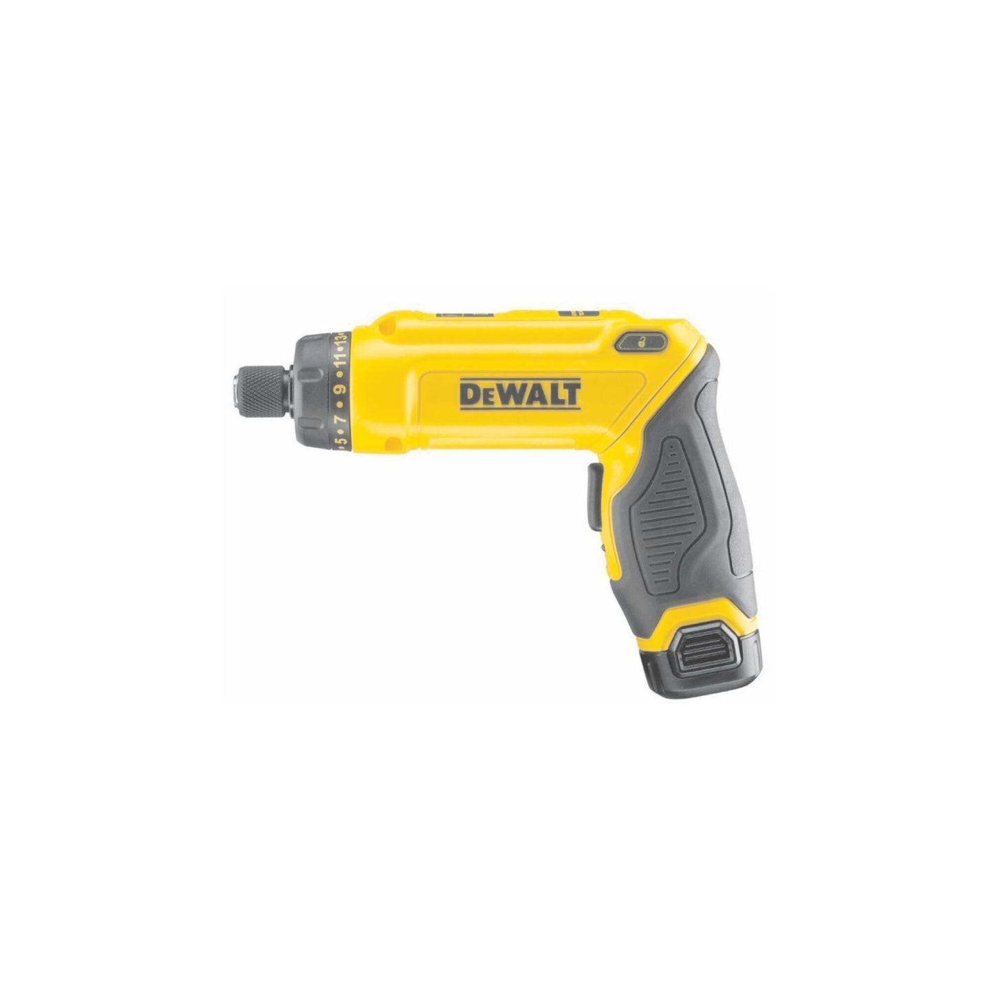 DEWALT DCF680G2-QW 7,2 Volt / 1 Ah Akku-Knickschrauber 1/4" Innensechskant