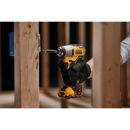 DEWALT DCF801D2-QW 12V XR Brushless Sub-Compact Impact Driver with 2 X 2Ah Lithium Ion Batteries