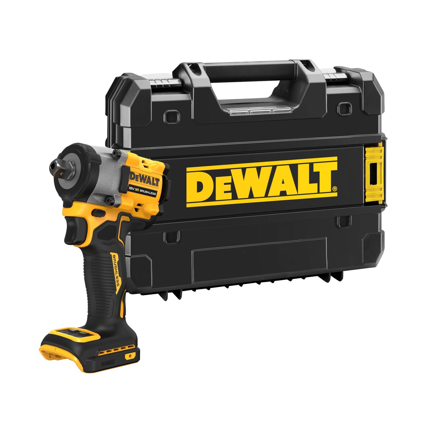 DEWALT DCF922NT-XJ Avvitatore ad impulsi compatto 18v 1/2", Senza batteria e caricabatteria