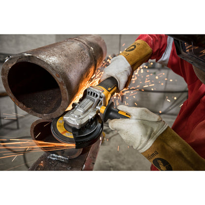 DEWALT DCG405FN-XJ 18 Volt Akku-Flachkopf-Winkelschleifer 125mm, ohne Akkus und Ladegerät, ohne Akkus und Ladegerät