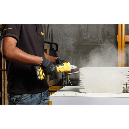 DEWALT DCG405P3-QW 18V Li-ion Brushless Angle Grinder, 125mm with 3 x 5.0Ah Lithium Ion Batteries