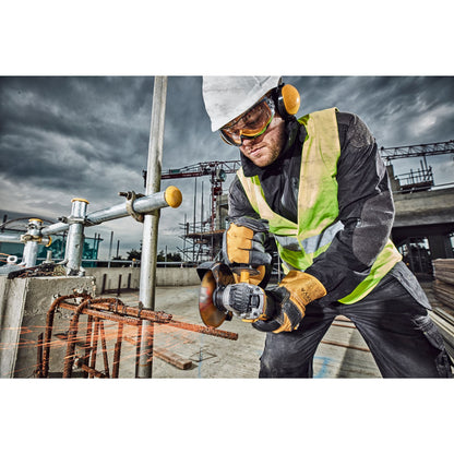 DEWALT DCG406NT-XJ Smerigliatrice angolare Brushless 18V 125mm con interruttore a paletta, senza batteria ne caricabatteria