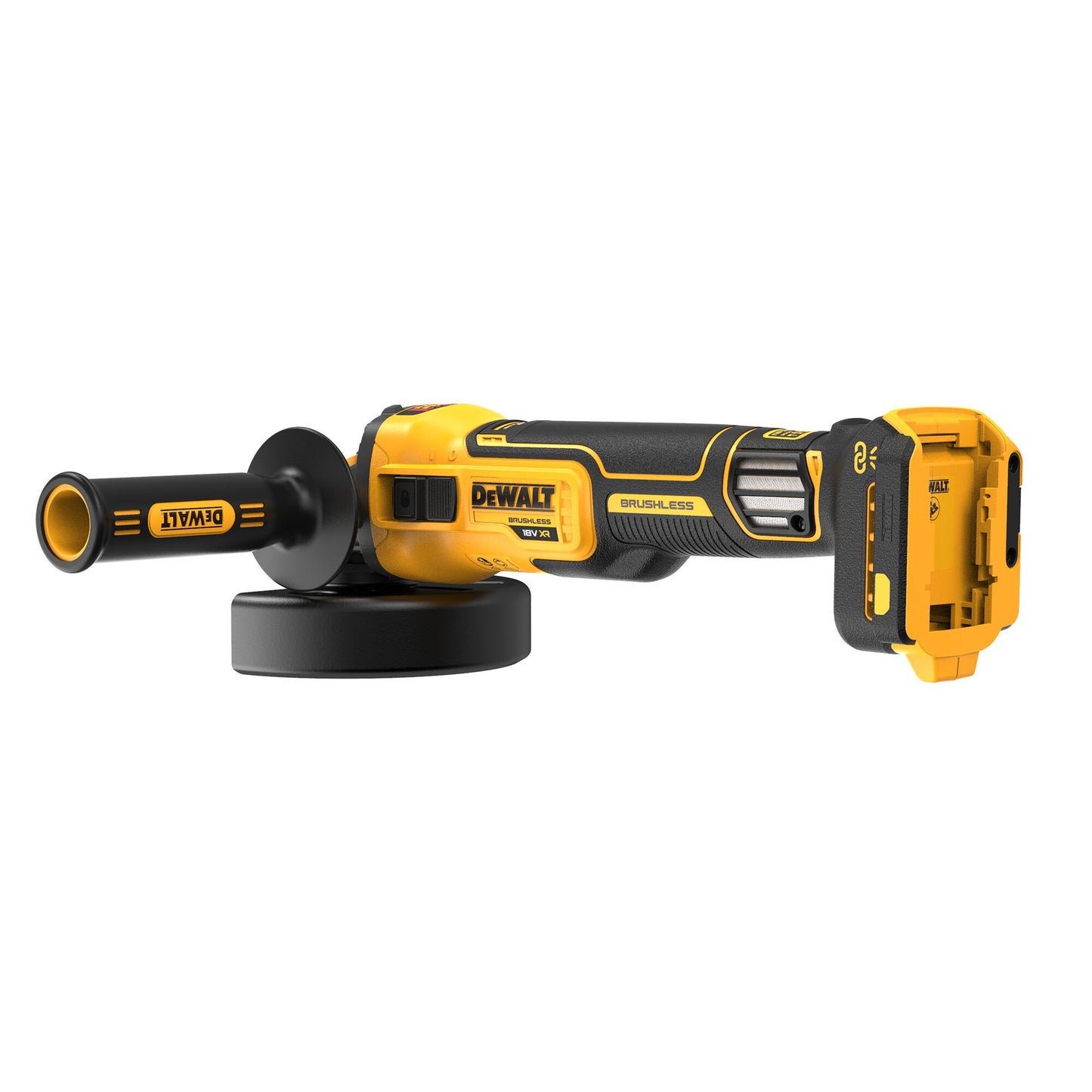 DEWALT DCG409VSNT-XJ 18 Volt Akku-Winkelschleifer (125 mm) mit regulierbarer Drehzahl, ohne Akku und Ladegerät