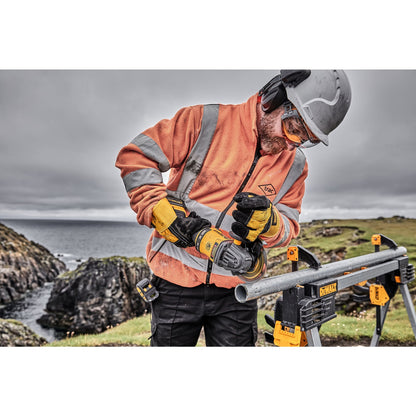 DEWALT DCG418X2-QW 18/54V XR 125mm Angle Grinder with 2 x 9.0Ah Flexvolt Battery