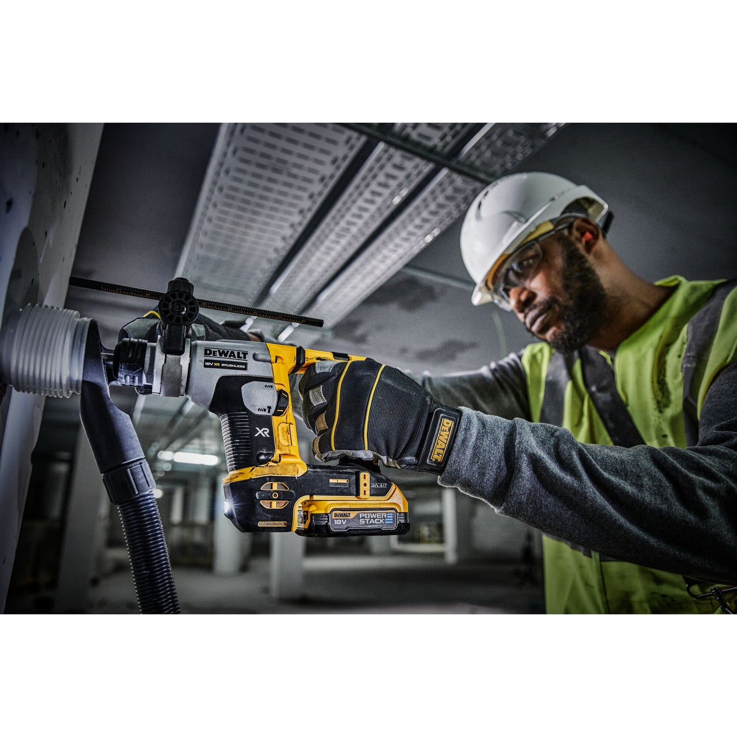 DEWALT DCH172E2T-QW Tassellatore a percussione SDS Plus 2 batterie 18V Powerstack