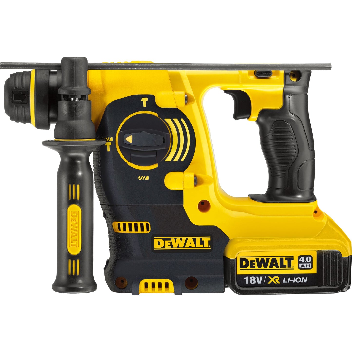 DEWALT DCH253M2-QW 18V XR 24mm SDS-Plus Hammer Drill with 2 X 4Ah Lithium Ion Batteries