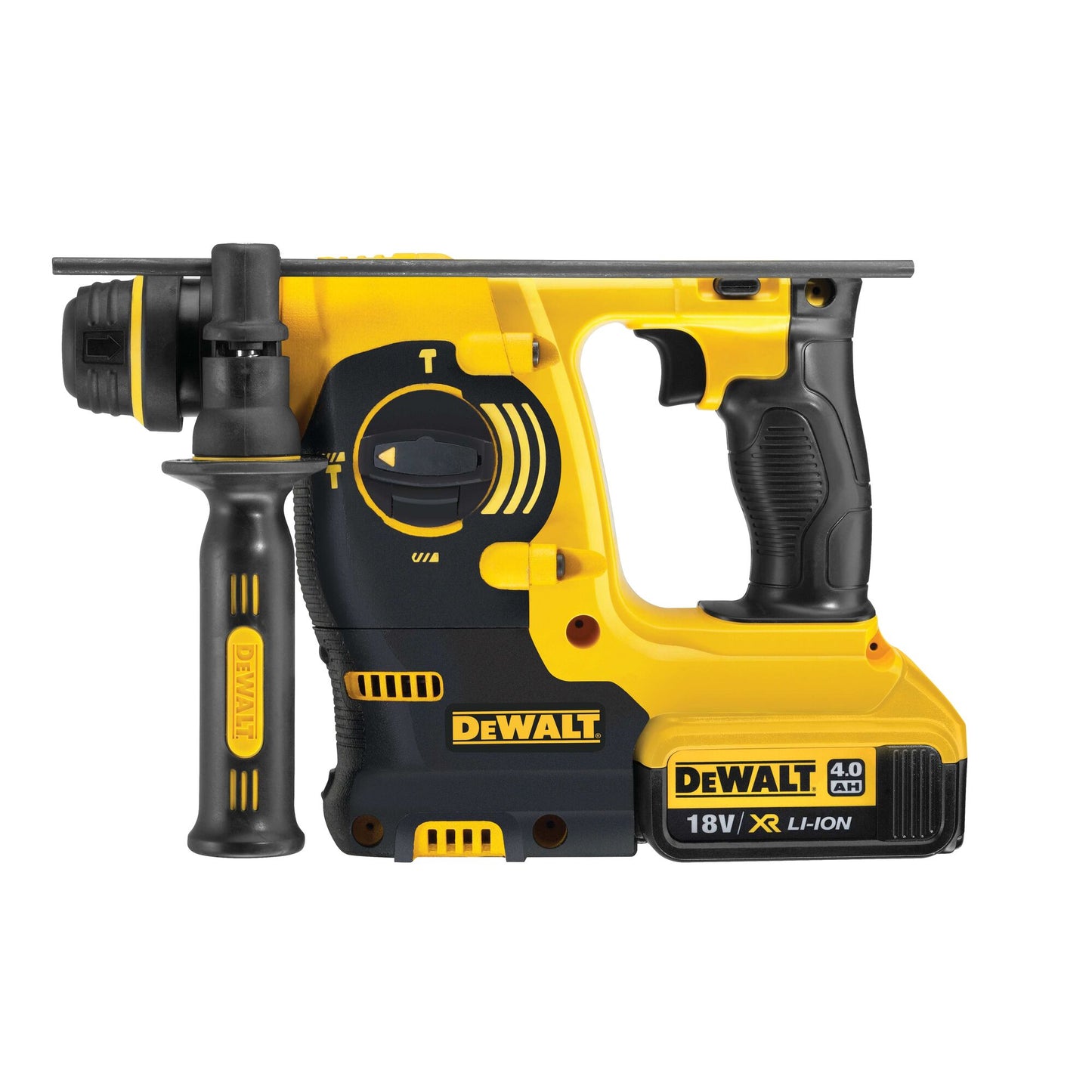 DEWALT DCH253M2-QW 18V XR 24mm SDS-Plus Hammer Drill with 2 X 4Ah Lithium Ion Batteries
