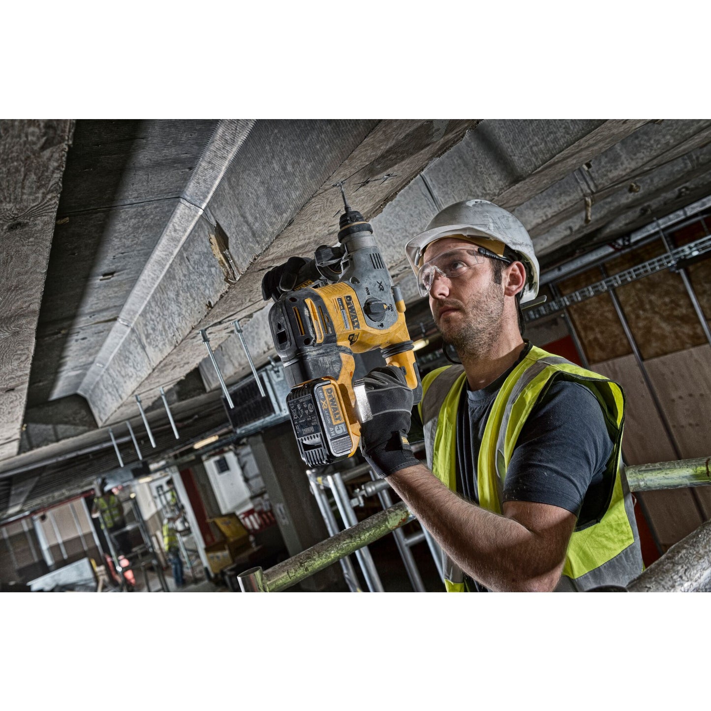 DEWALT DCH283NT-XJ 18 Volt SDS-plus Akku-Kombihammer 26mm (bürstenlos), 2,8 Joule, ohne Akkus und Ladegerät