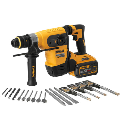 DEWALT DCH417X2-QW Tassellatore SDS-PLUS  2 batterie 18/54V XR Flexvolt 9.0Ah