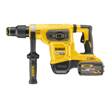 DEWALT DCH481X2-QW 18/54V XR 40mm SDS-Max Hammer Drill with 2 x 9Ah Flexvolt Batteries