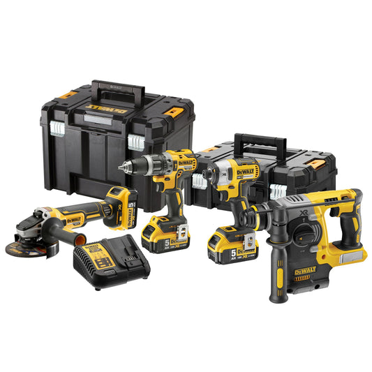 DEWALT DCK422P3T-QW Kit 18V DCD796 + DCH273+ DCF887 + DCG405 + 3 batterie