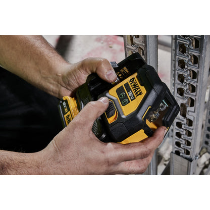 DEWALT DCLE34021D1-QW 18V Green Cross Line Laser with 1 x 2.0Ah Lithium Ion battery
