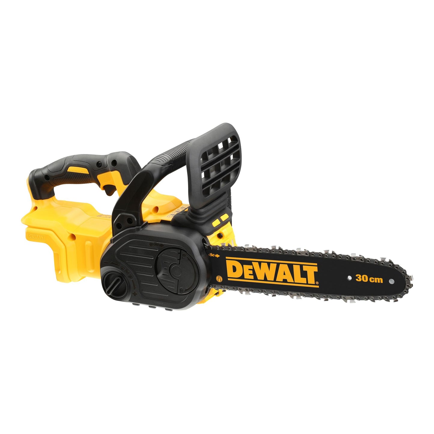 DEWALT DCM565P1-QW 18V XR Brushless 30CM Chainsaw with 1 x 5Ah Lithium Ion Batteries