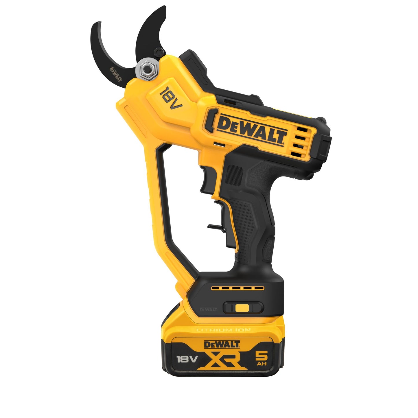 DEWALT DCMPP568P1-QW 18 Volt Akku-Astschere 38mm Schnittstärke mit 1x18V 5.0Ah Akku