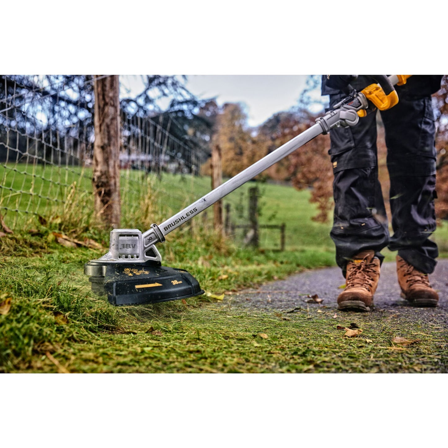 DEWALT DCMST561N-XJ 18 Volt Akku-Rasentrimmer (bürstenlos), ohne Akku und Ladegerät