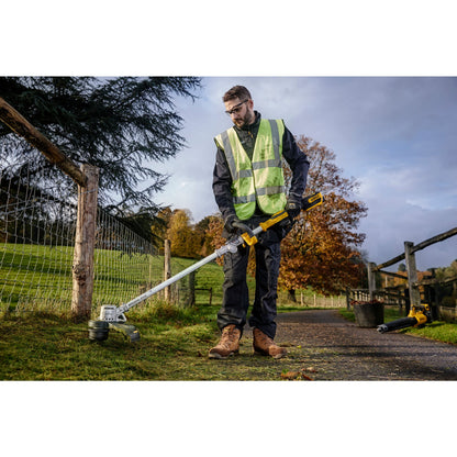 DEWALT DCMST561P1-QW Corta bordes sin escobillas XR 18V mango plegable con 1 batería Li-Ion 5Ah