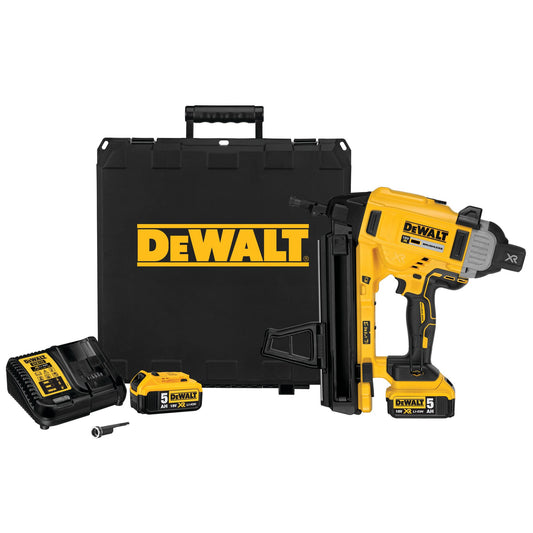 DEWALT DCN890P2-QW 18 Volt Betonnagler (bürstenlos) mit 2 Akkus 18V 5.0Ah