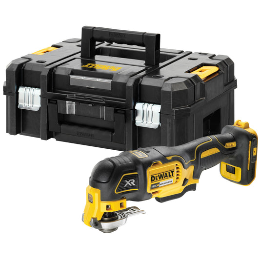 DEWALT DCS356NT-XJ Utensile multifunzione ad oscillazione 18v, motore brushless,  (in valigetta senza batterie e caricbatteria)
