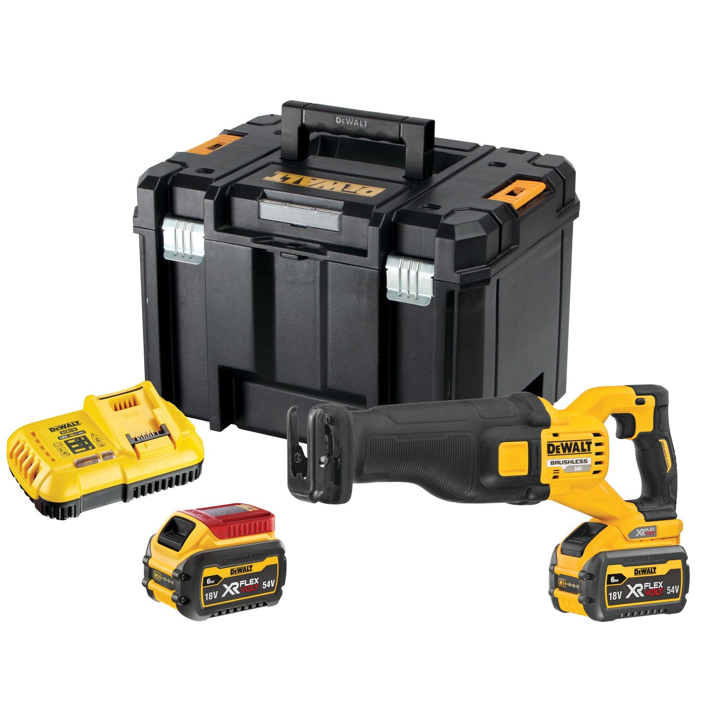 DEWALT DCS389T2-QW Sega universale  2 batterie 18/54V XR Flexvolt 6.0Ah