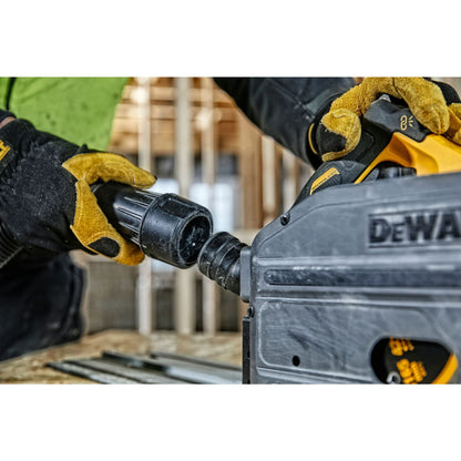 DEWALT DCS520T2R-QW Scie plongeante avec 2 batteries XR 54V 6.0Ah + rail de guidage 1.5m
