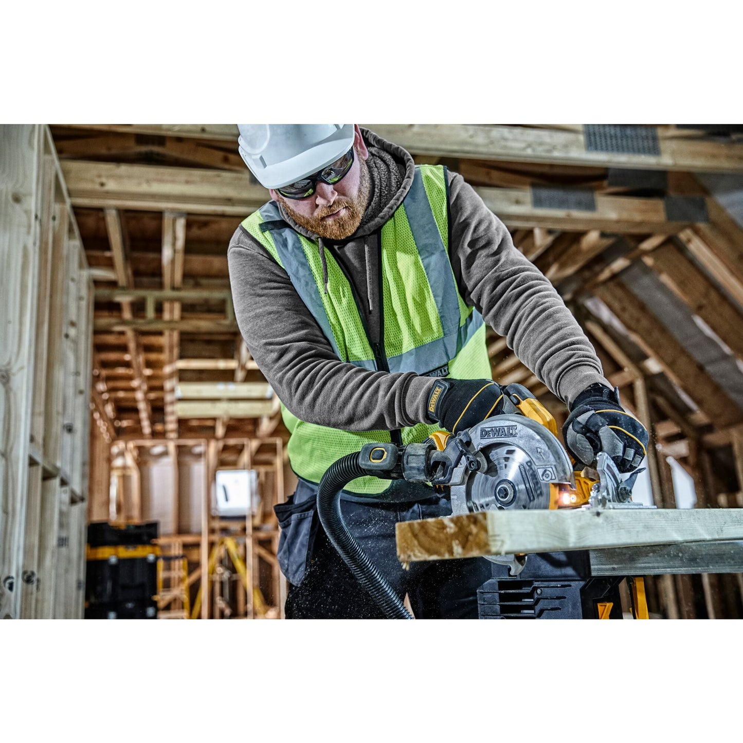 DEWALT DCS570NT-XJ Sega circolare 180mm brushless 18V, senza batterie e caricabatterie