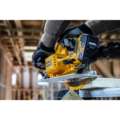 DEWALT DCS570NT-XJ Sega circolare 180mm brushless 18V, senza batterie e caricabatterie