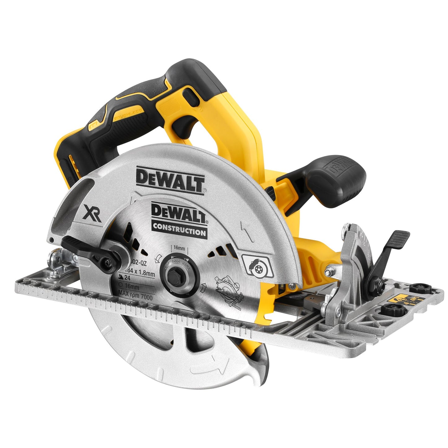 DEWALT DCS572NT-XJ Sega Circolare 18V , Ø lama/foro 184/16 mm senza batteria ne caricabatteria