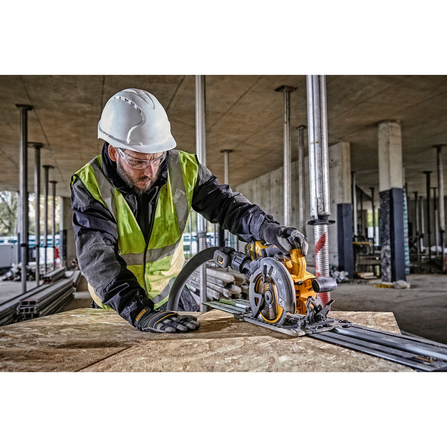 DEWALT DCS579NT-XJ Sega circolare 54v xr Flexvolt, senza batterie e cariabatterie