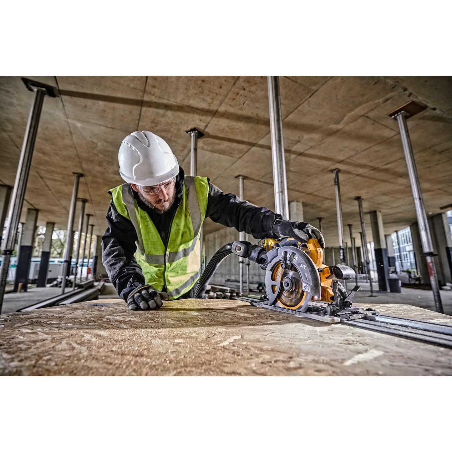DEWALT DCS579NT-XJ Sega circolare 54v xr Flexvolt, senza batterie e cariabatterie