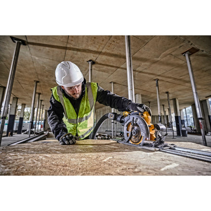 DEWALT DCS579NT-XJ Sega circolare 54v xr Flexvolt, senza batterie e cariabatterie