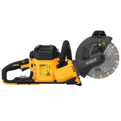 DEWALT DCS691X2-QW Troncatore 2 batterie 54V Flexvolt 9.0Ah 230 mm