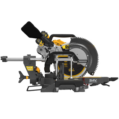 DEWALT DCS781X2-QW Troncatrice radiale 305 mm doppia inclinazione 2 batterie Flexvolt 18/54V 9.0Ah