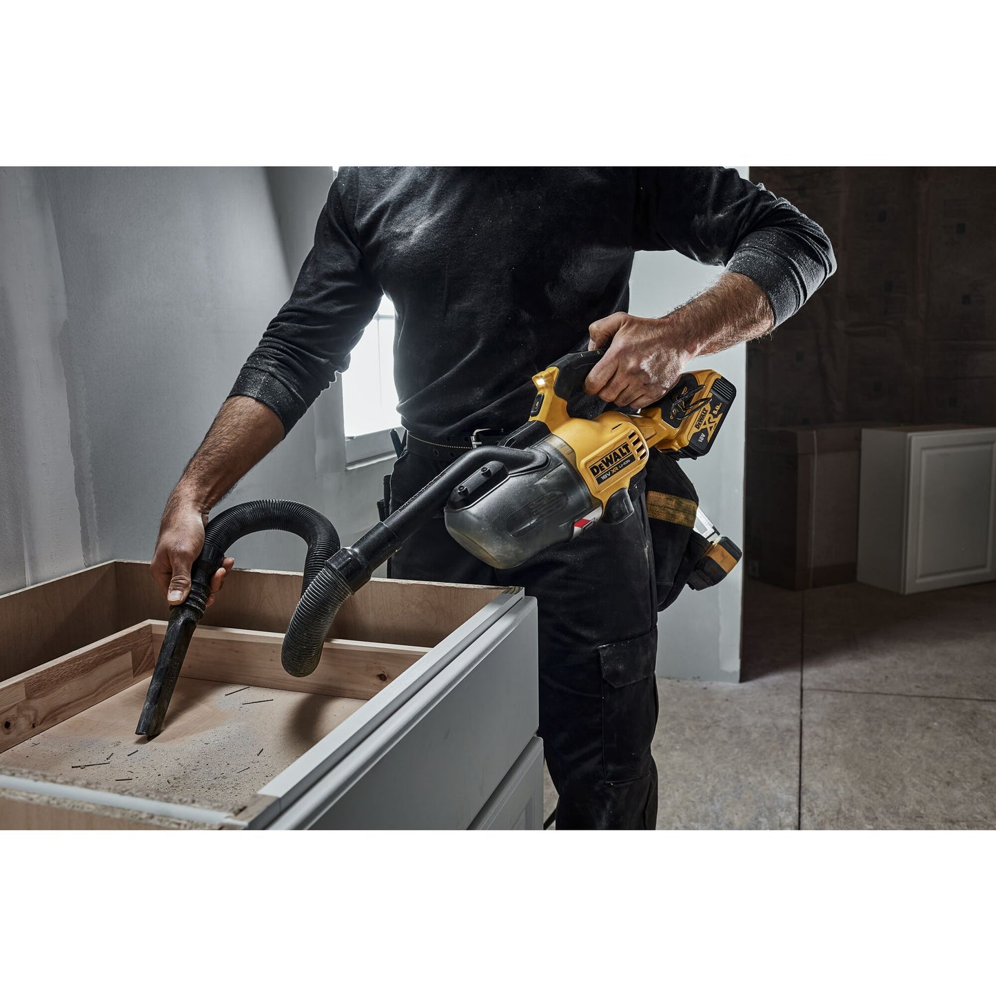DEWALT DCV501LN-XJ Akku-Stabsauger, 18V, L-Klasse, ohne Akku und Ladegerät