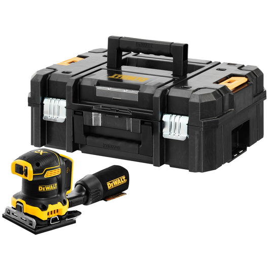 DEWALT DCW200NT-XJ Levigatrice orbitale 1/4 di foglio Brushless 18V, senza batterie e cariabatterie