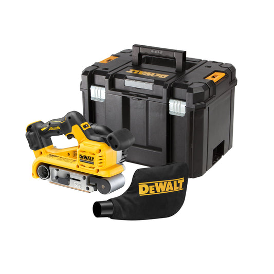 DEWALT DCW220NT-XJ Levigatrice a nastro 75x533mm 18V, senza batterie e caricabatteria