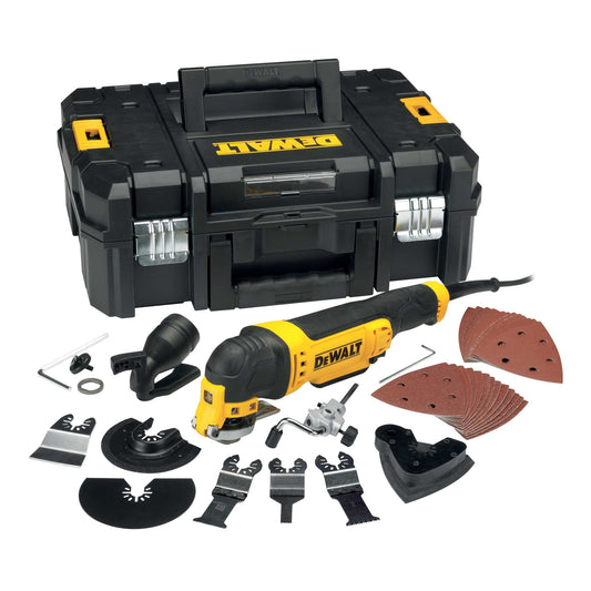 DEWALT DWE315KT-QS Utensile multifunzione ad oscillazione 300W