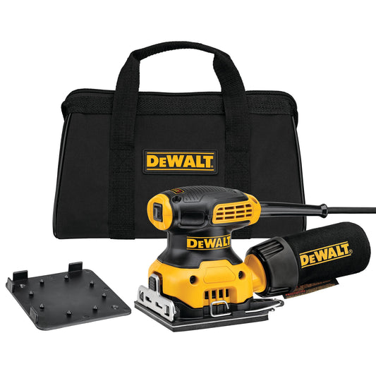 DEWALT DWE6411-QS Levigatrice orbitale ¼ foglio 230W