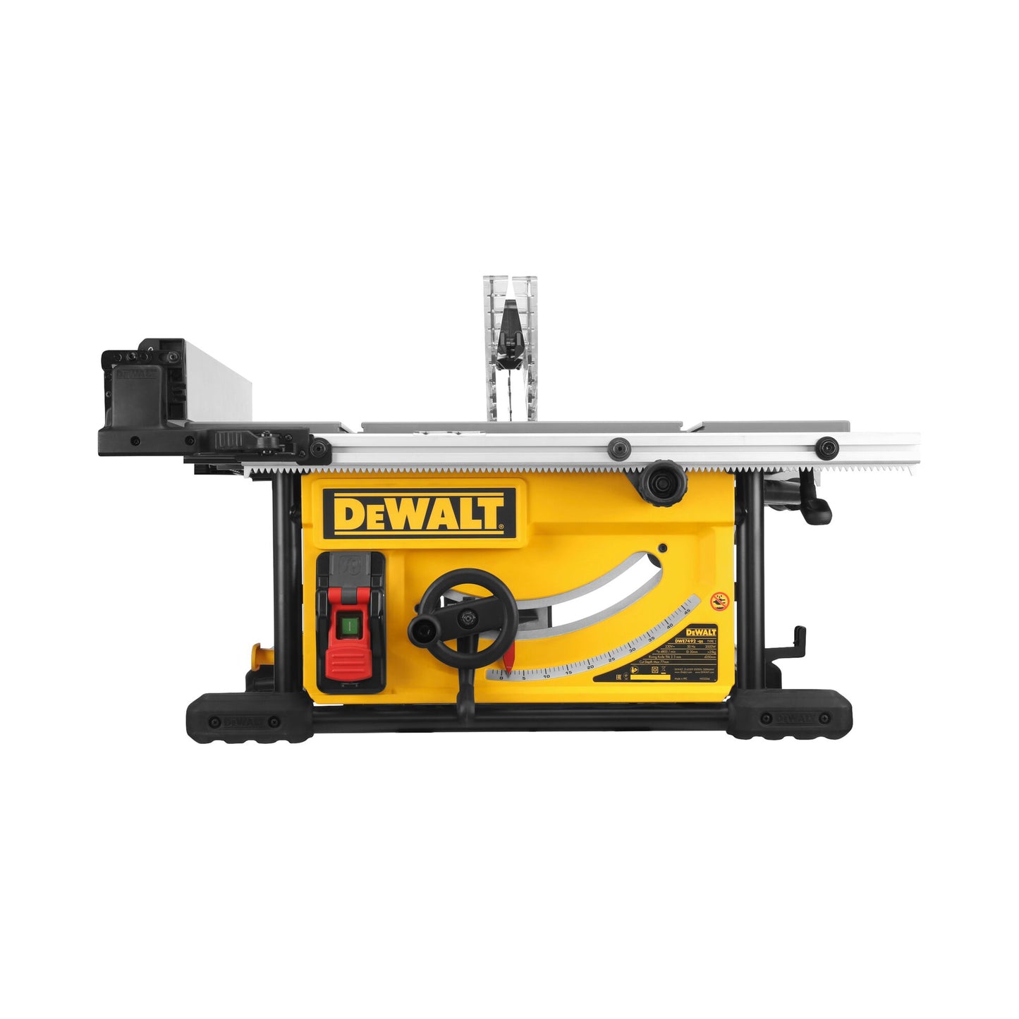 DEWALT DWE7492-QS Sega a banco motore universale a spazzole 2000W