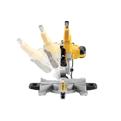 DEWALT DWS774-QS Troncatrice radiale 216mm 1400W + sistema tracciatura XPS