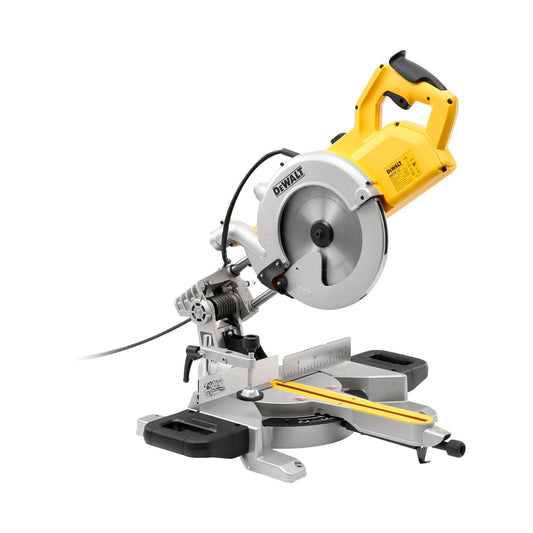 DEWALT DWS778-QS Troncatrice radiale compatta 250mm 1850W+ Sistema tracciatura XPS